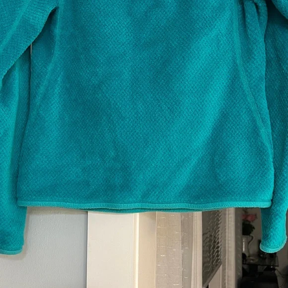 Patagonia Re-Tool Snap- T Aqua Turquoise Fleece Jacket Women’s size S - Picture 4 of 16
